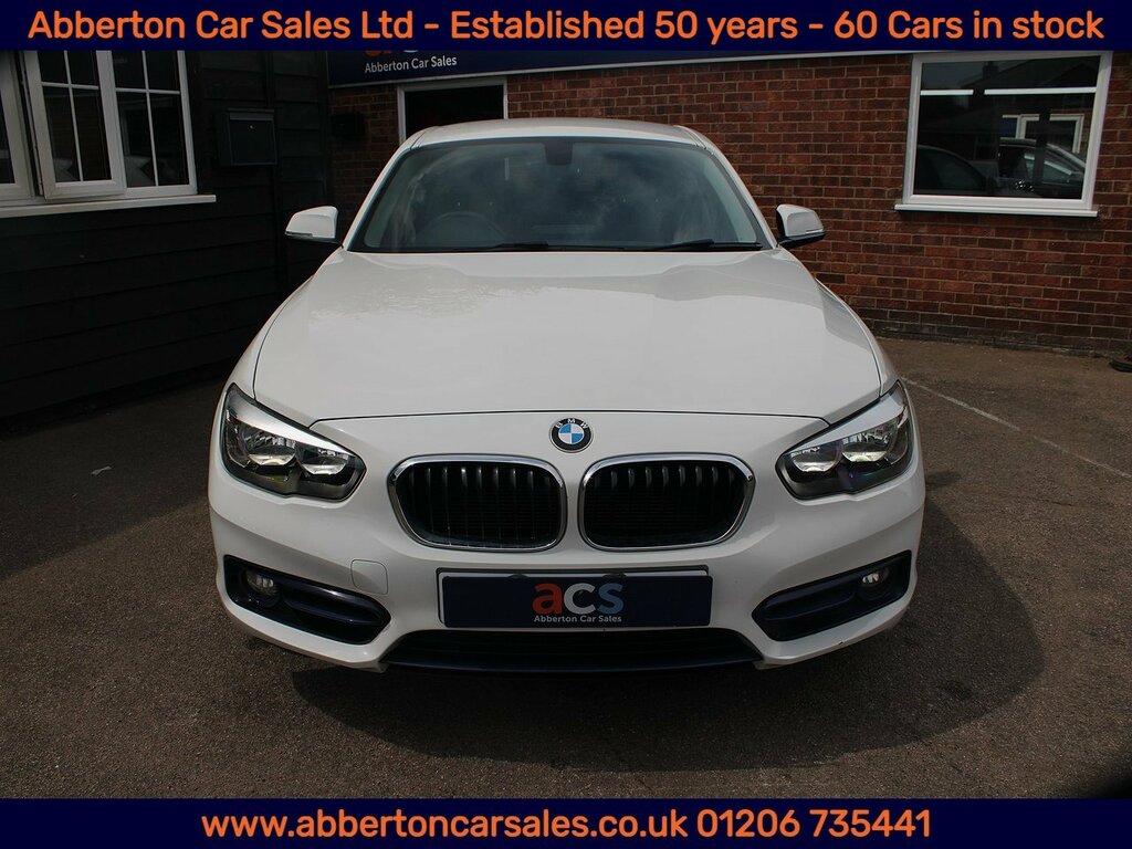 BMW 1 Series 118I Sport YH67LME White #2