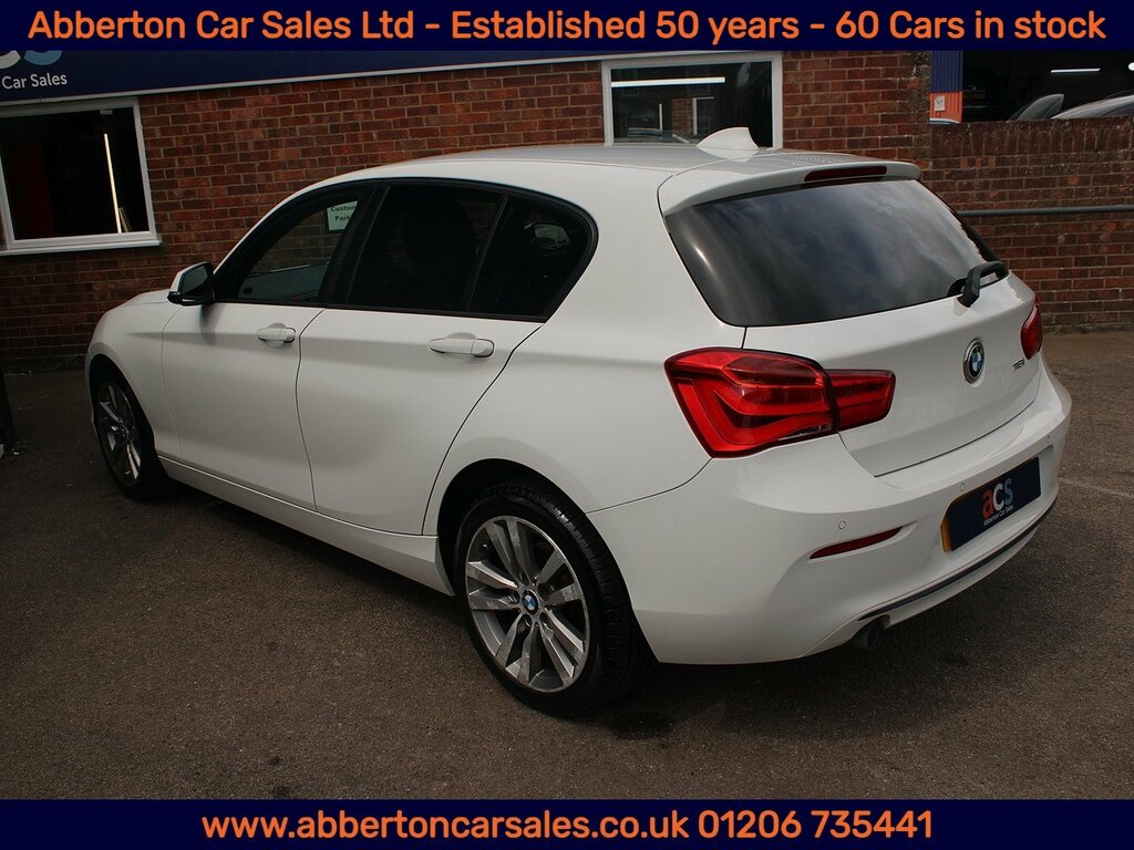 BMW 1 Series 118I Sport YH67LME White #6