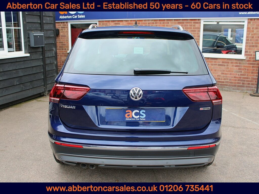 Volkswagen Tiguan Tdi Sel EG68FRL Blue #5