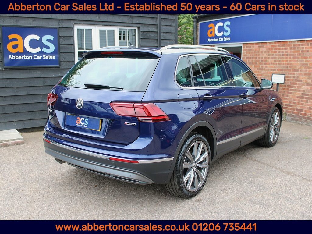 Volkswagen Tiguan Tdi Sel EG68FRL Blue #4
