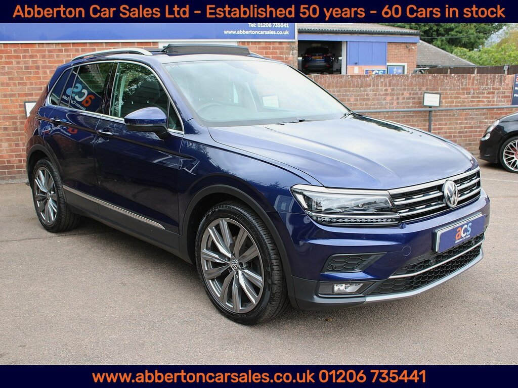 Volkswagen Tiguan Tdi Sel EG68FRL Blue #3