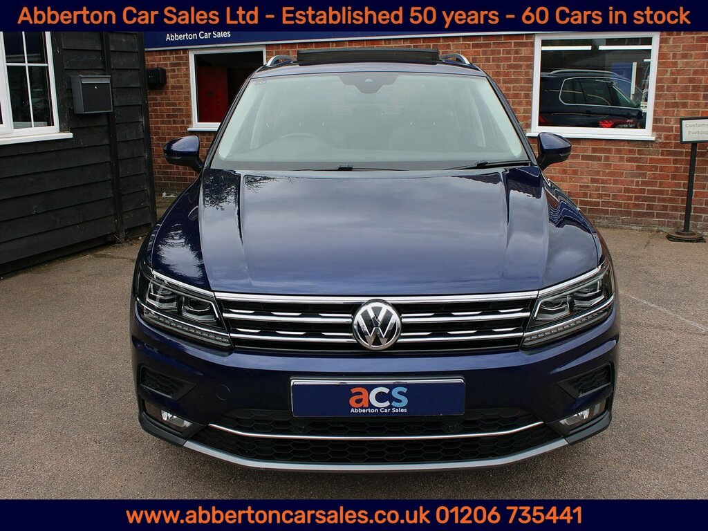 Volkswagen Tiguan Tdi Sel EG68FRL Blue #2