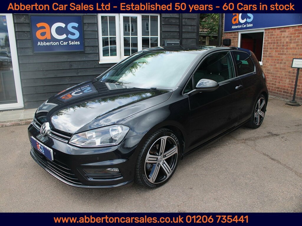 Volkswagen Golf Tsi Bluemotion Tech R-line Black