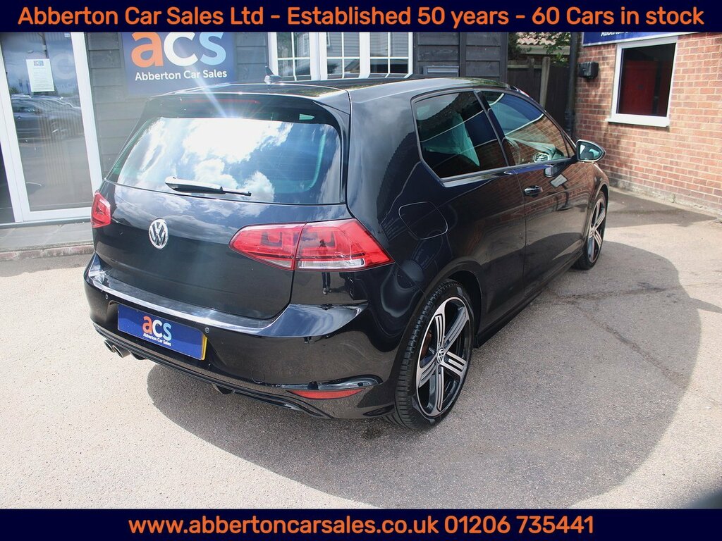 Volkswagen Golf Tsi Bluemotion Tech R-line KW65XGV Black #4