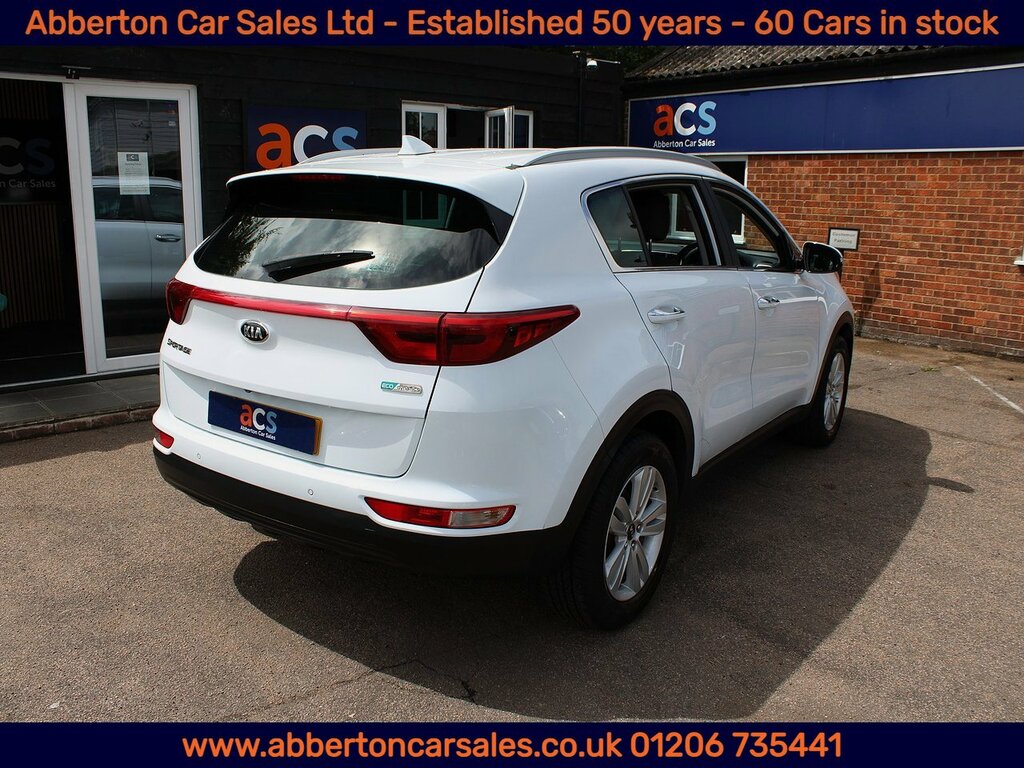 Kia Sportage Crdi 2 HJ67NZP White #4