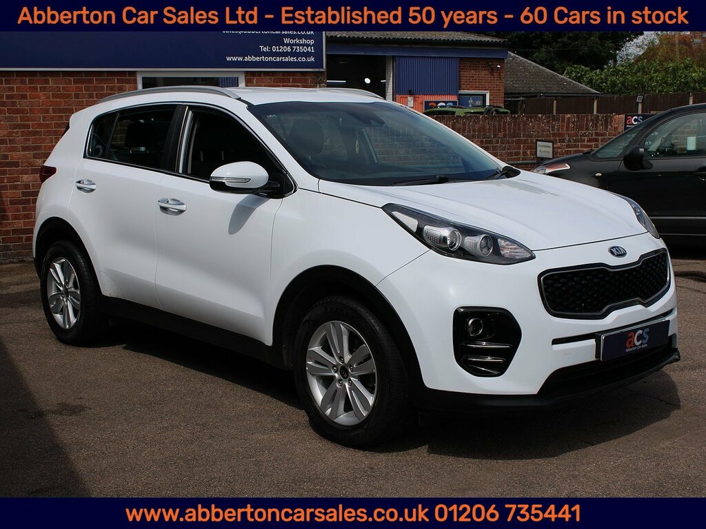 Kia Sportage Crdi 2 HJ67NZP White #3