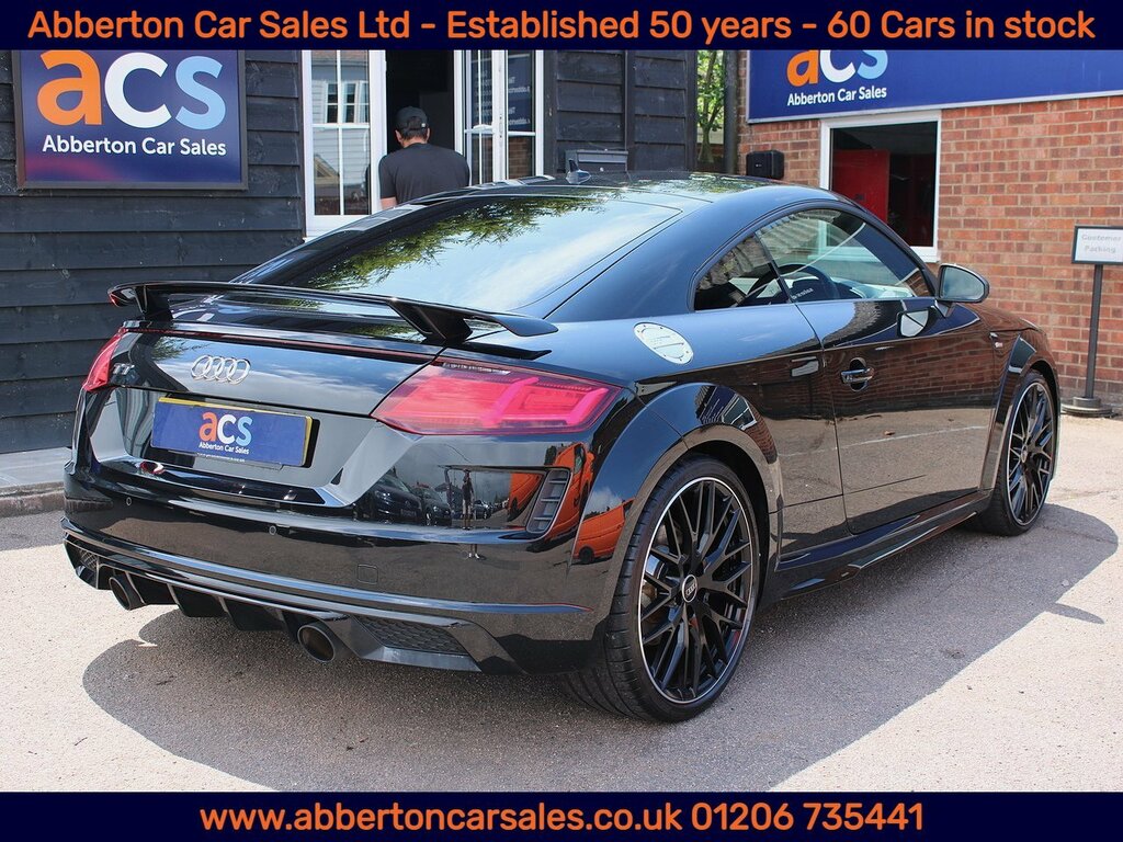 Audi TT Tfsi Black Edition Black #4
