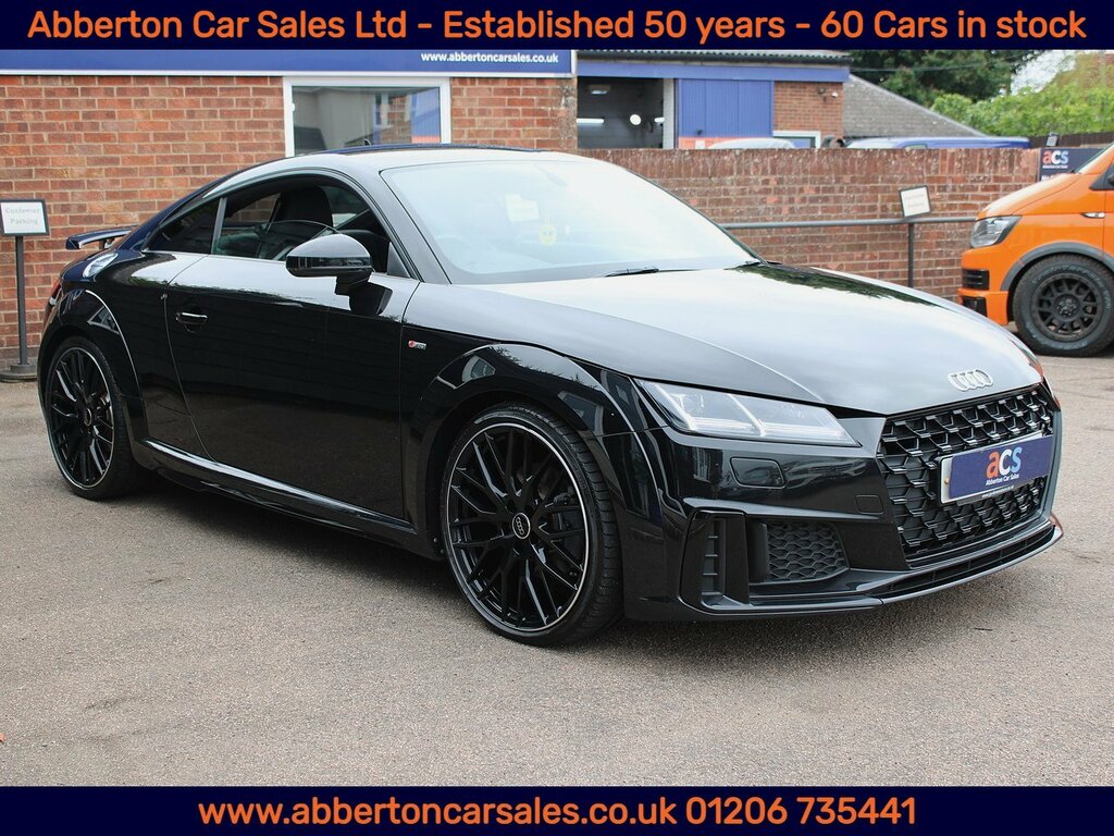 Audi TT Tfsi Black Edition Black #3