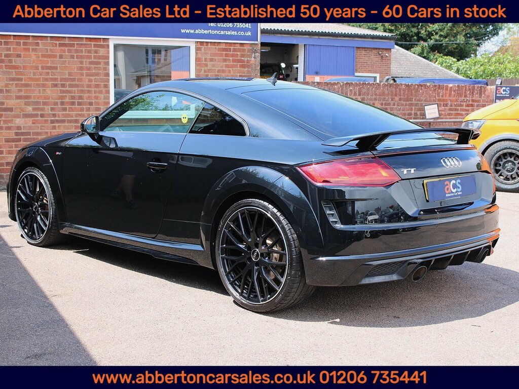 Audi TT Tfsi Black Edition Black #6