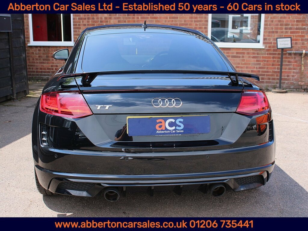 Audi TT Tfsi Black Edition Black #5