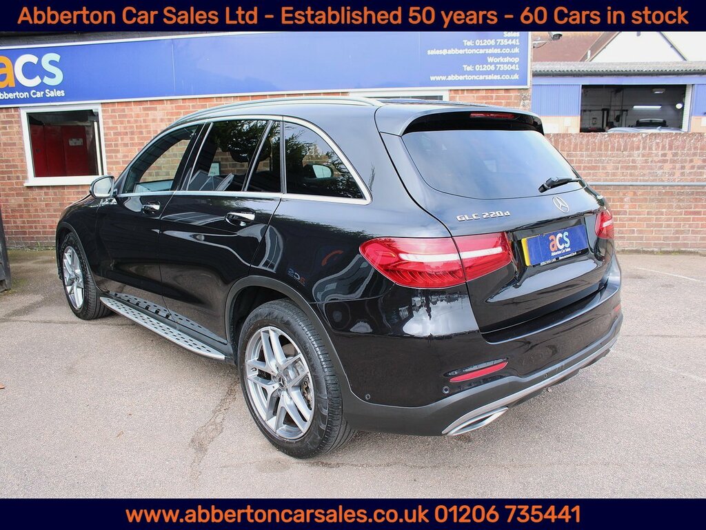 Mercedes-Benz GLC Class Glc220d Amg Line Black #6