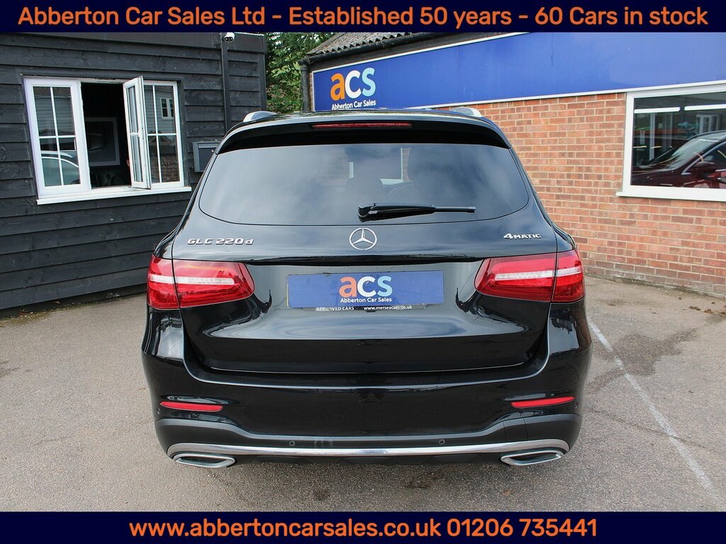 Mercedes-Benz GLC Class Glc220d Amg Line Black #5