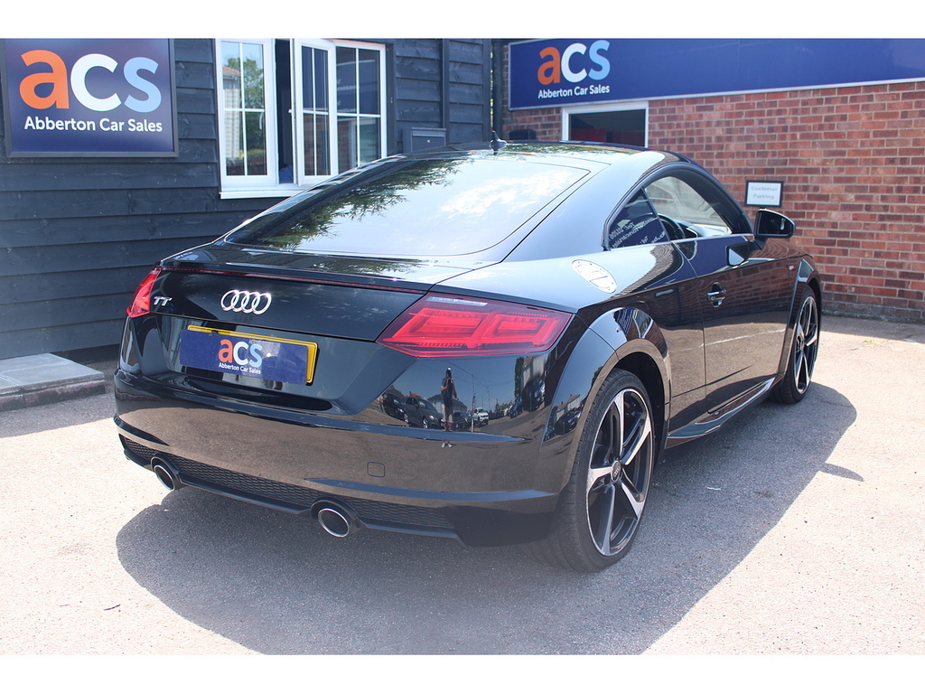 Audi TT Tfsi Black Edition Black #6