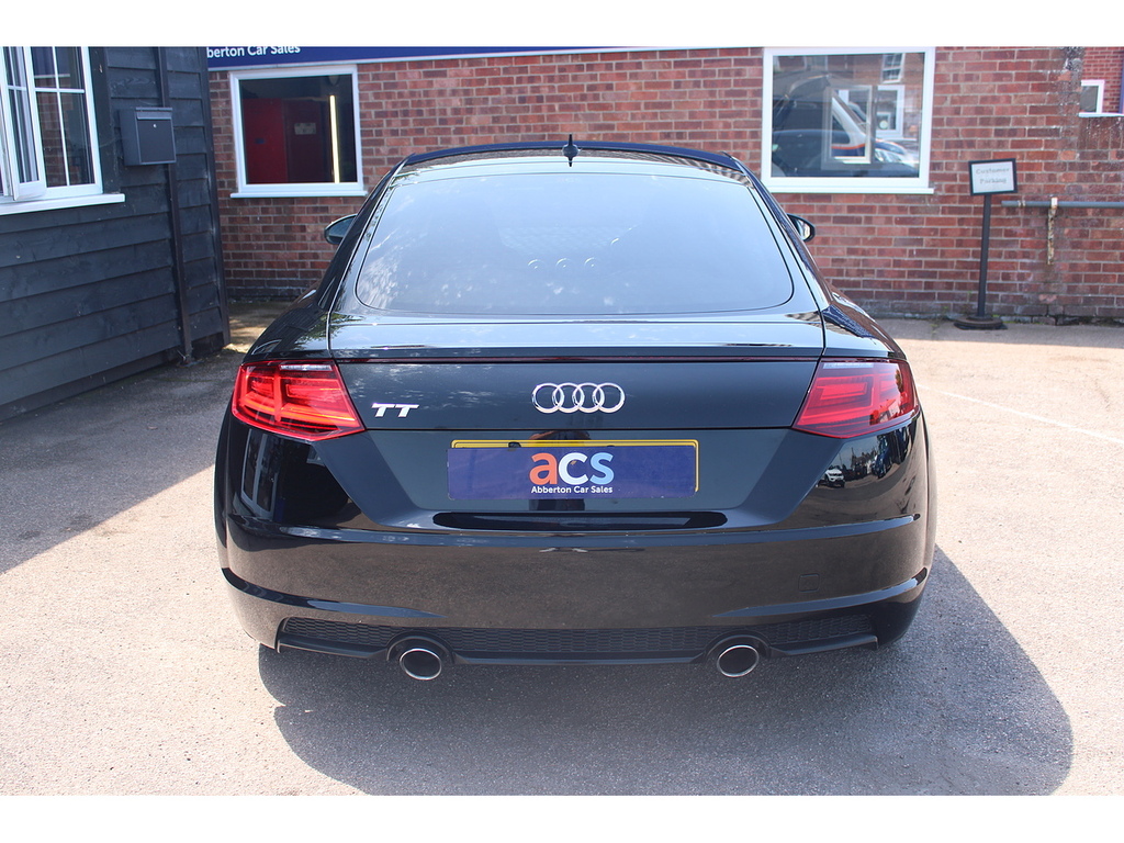 Audi TT Tfsi Black Edition Black #5