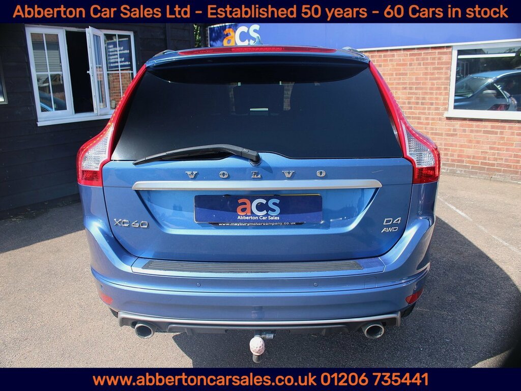 Volvo XC60 D4 R-design Lux Nav Blue #4