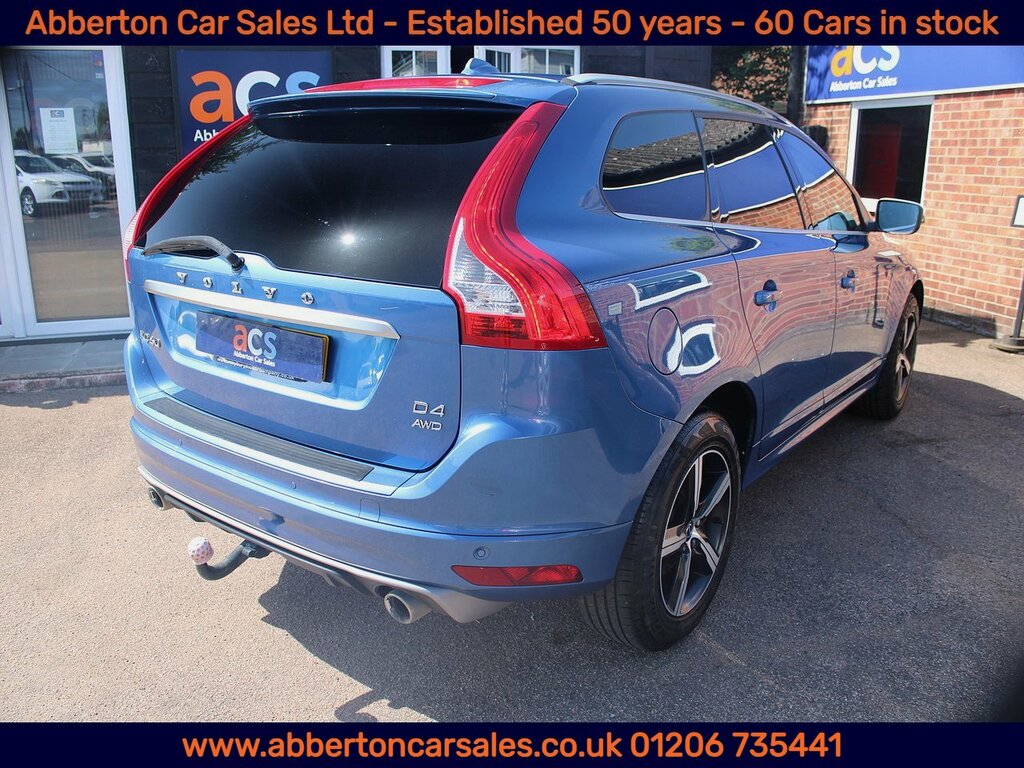 Volvo XC60 D4 R-design Lux Nav Blue #3