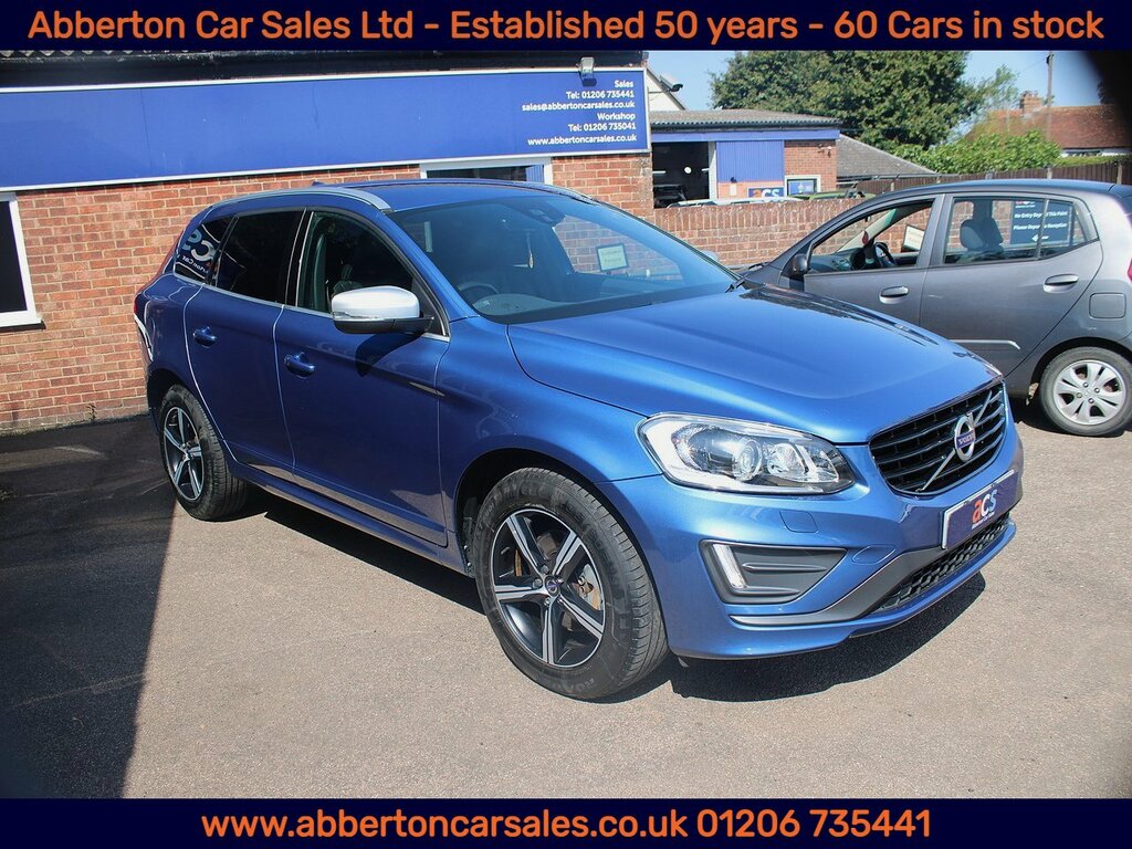 Volvo XC60 D4 R-design Lux Nav Blue