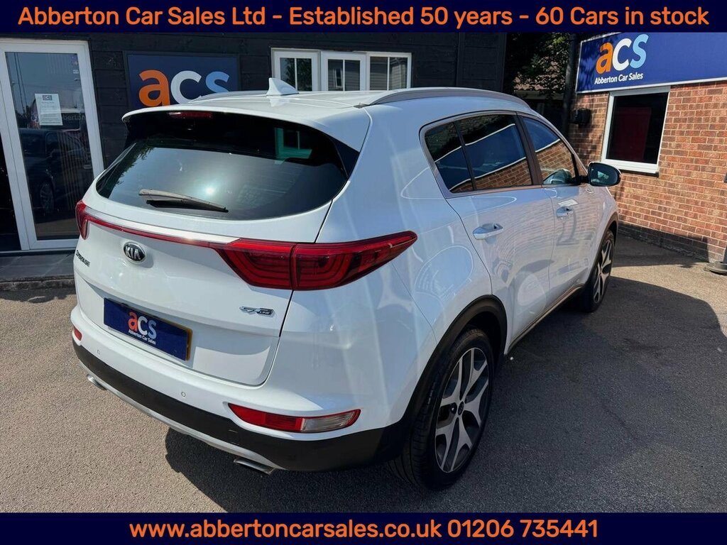 Kia Sportage T-gdi Gt-line White #6