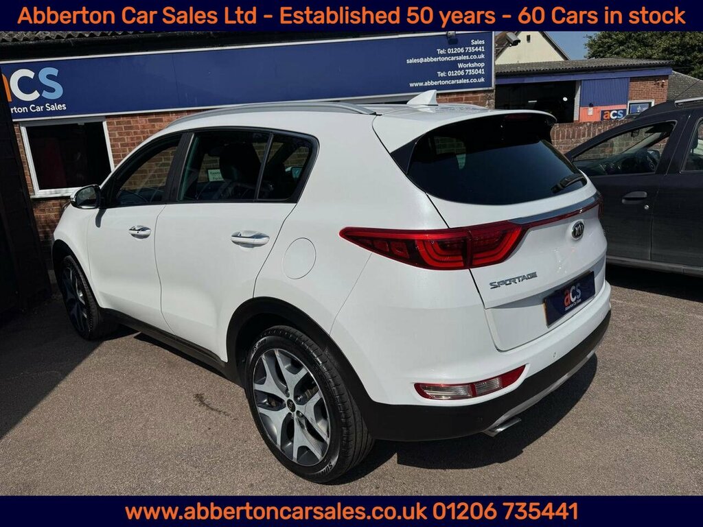 Kia Sportage T-gdi Gt-line White #5