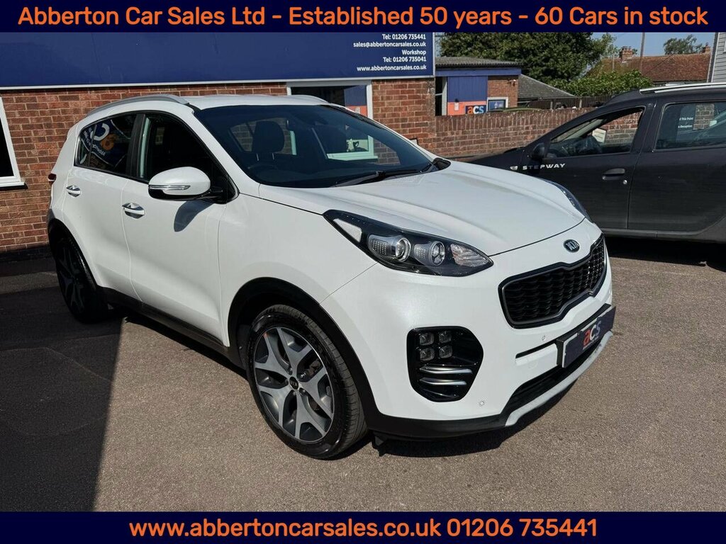 Kia Sportage T-gdi Gt-line White #3