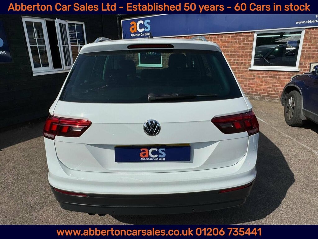 Volkswagen Tiguan Tdi Match White #5