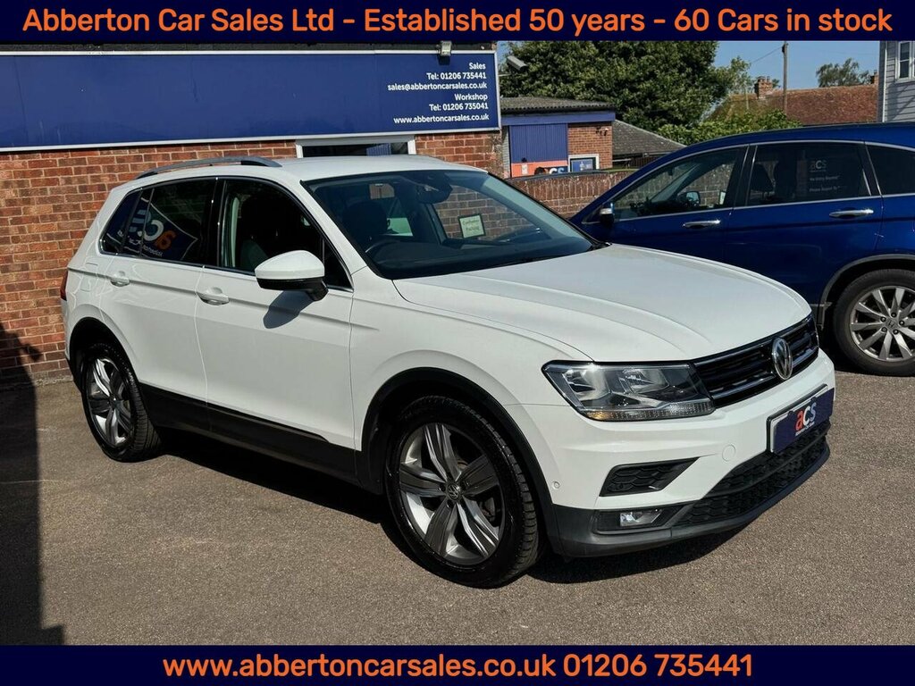 Volkswagen Tiguan Tdi Match White #3