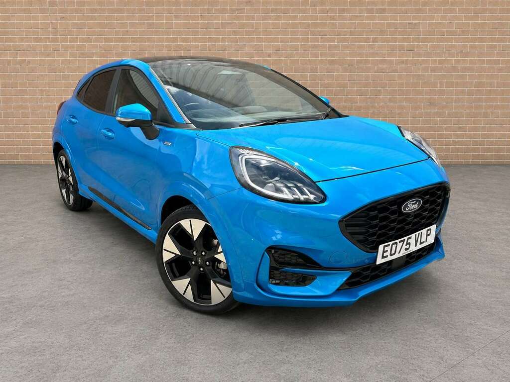 Ford Puma 1.0 125Ps St Line X 6 Speed Blue
