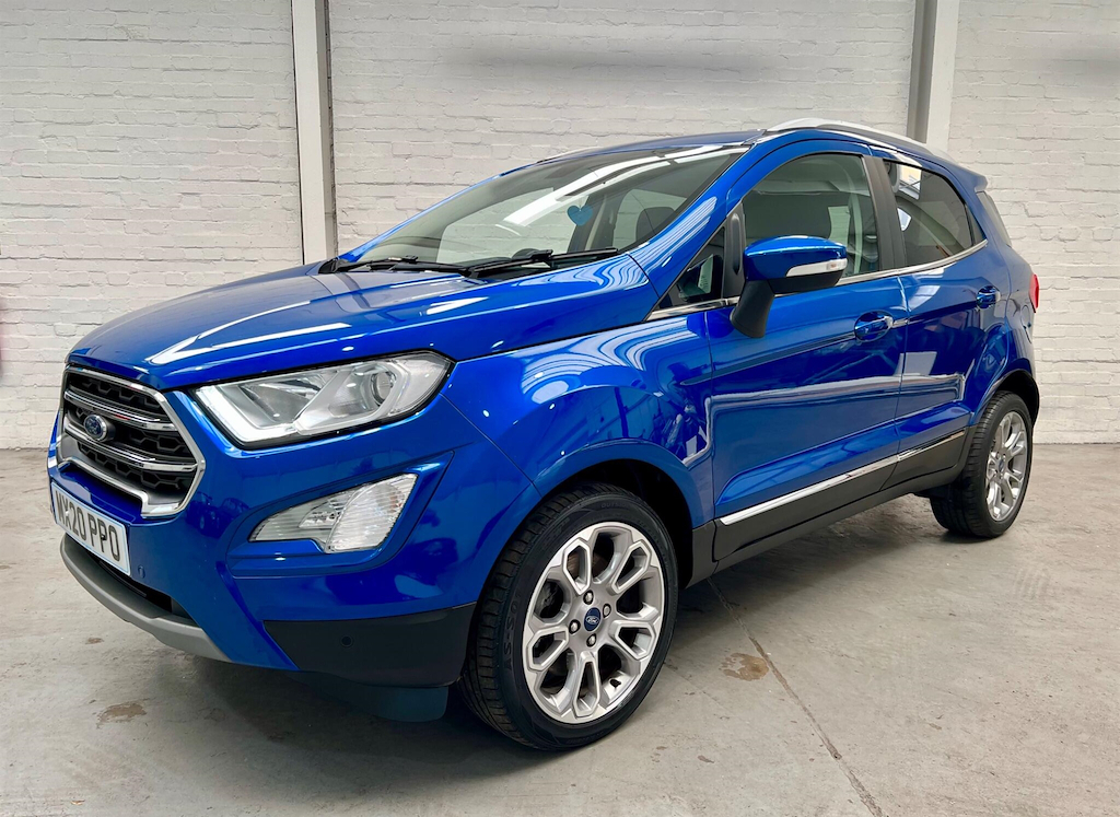 Ford Ecosport 1.0T Ecoboost Titanium Euro 6 Ss MX20PPO Blue #5
