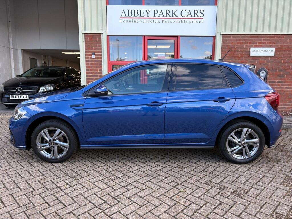 Volkswagen Polo Hatchback 1.0 Tsi R-line Euro 6 Ss 202222 LR22UHX Blue #6