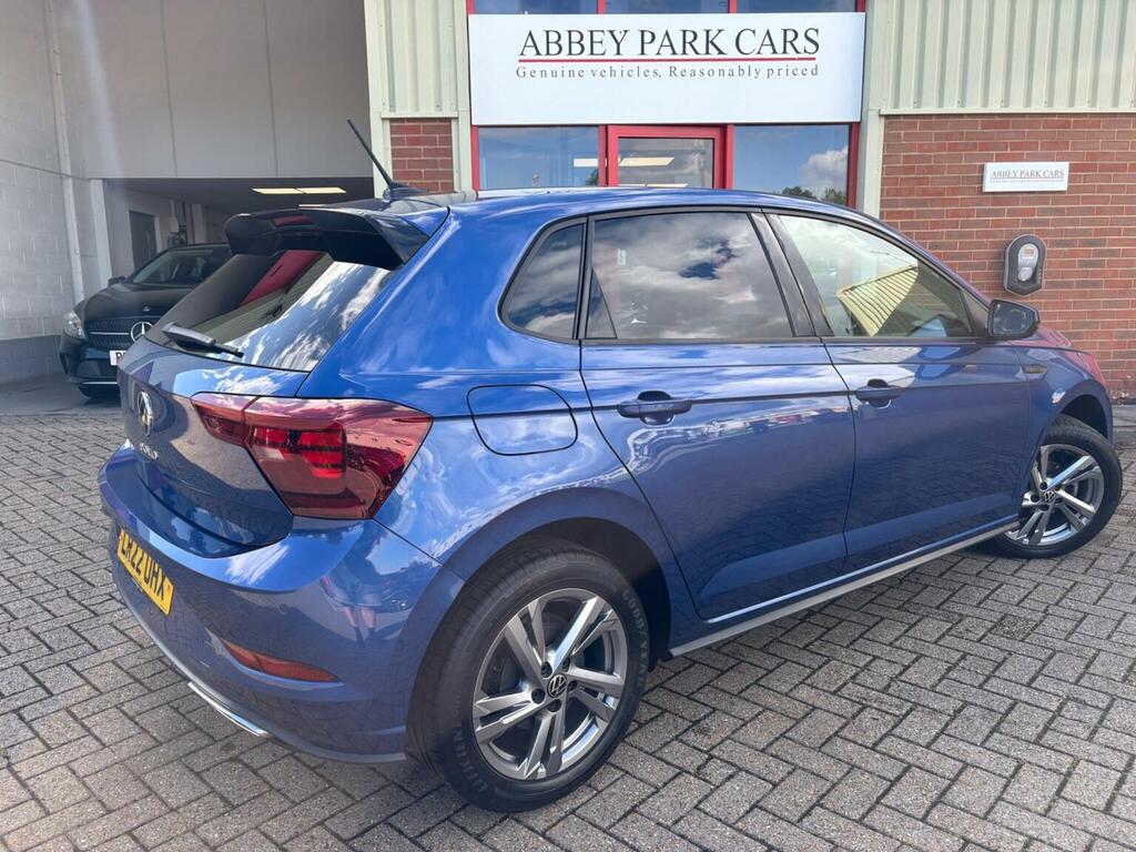 Volkswagen Polo Hatchback 1.0 Tsi R-line Euro 6 Ss 202222 LR22UHX Blue #3