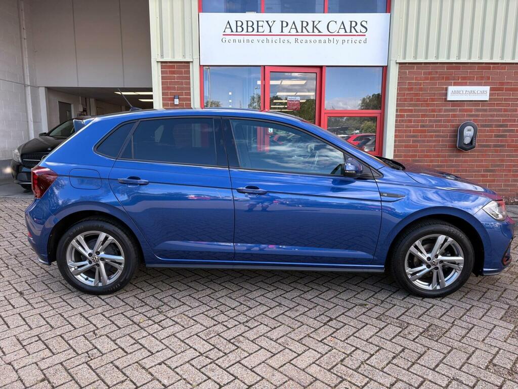 Volkswagen Polo Hatchback 1.0 Tsi R-line Euro 6 Ss 202222 LR22UHX Blue #2