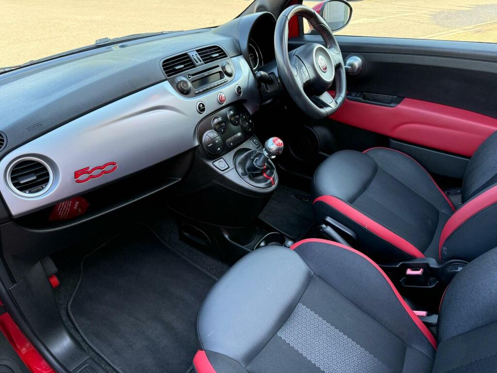 Fiat 500C Lounge Convertible White #15