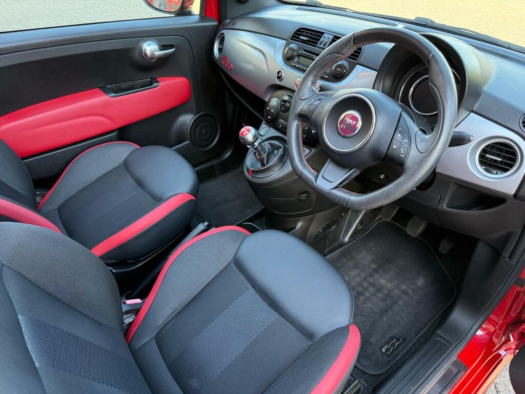 Fiat 500C Lounge Convertible White #8
