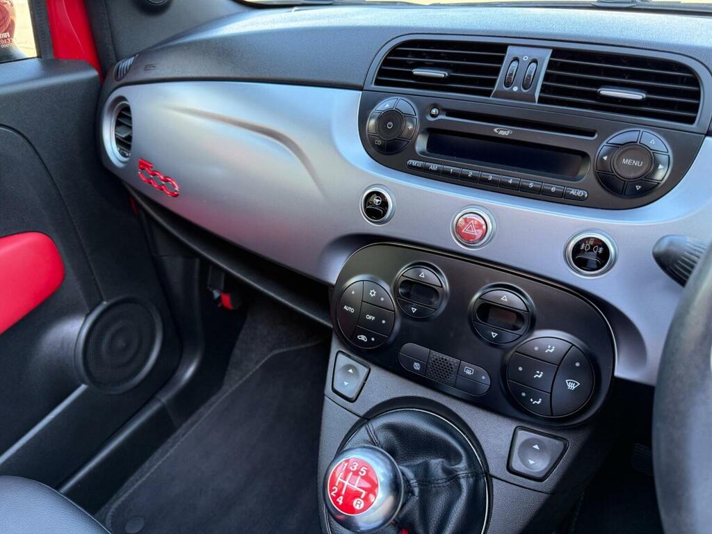 Fiat 500C Lounge Convertible White #16