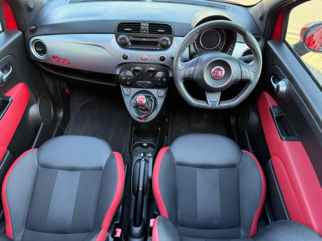 Fiat 500C Lounge Convertible White #11
