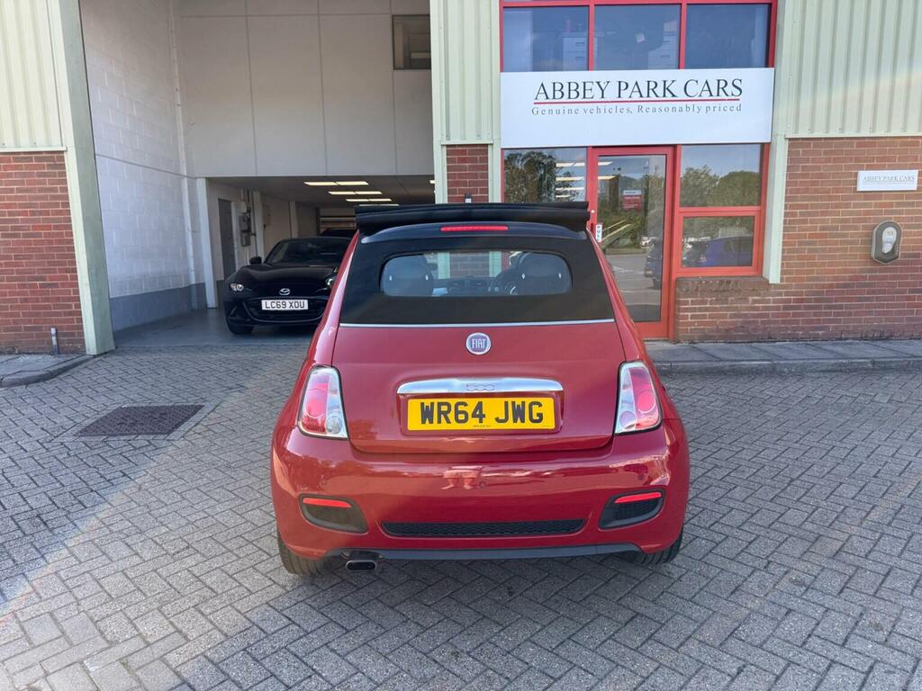 Fiat 500C Convertible 1.2 S Euro 6 Ss 201464 Red #3