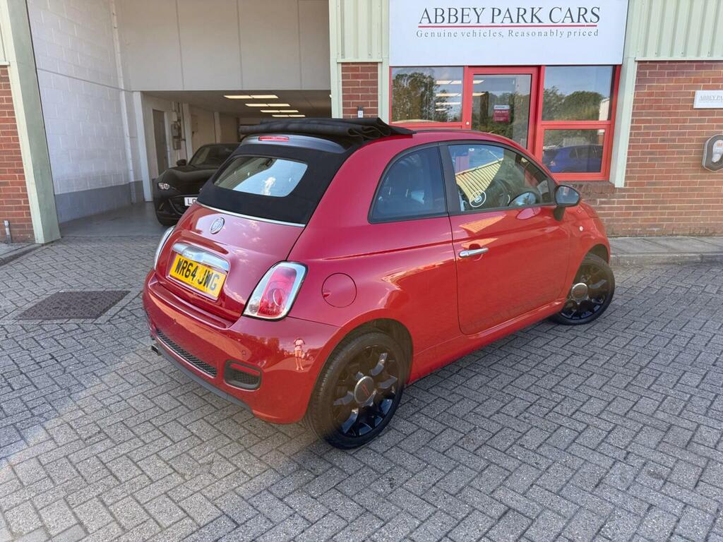 Fiat 500C Convertible 1.2 S Euro 6 Ss 201464 Red #2