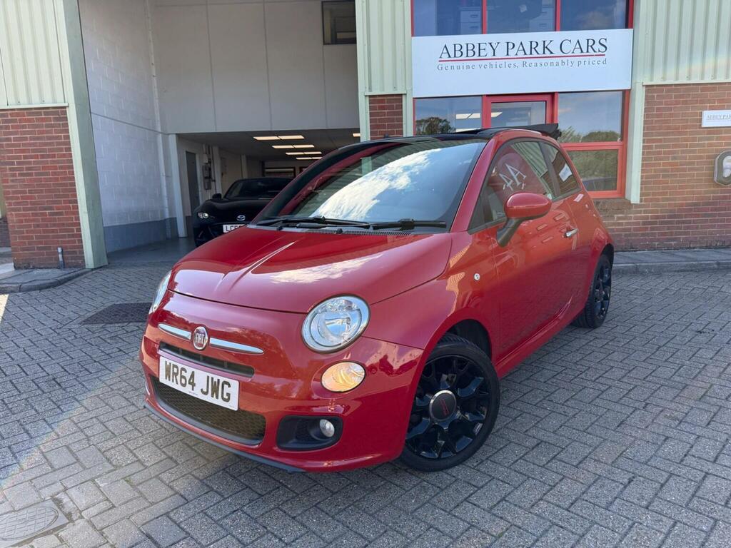 Fiat 500C Convertible 1.2 S Euro 6 Ss 201464 Red #5