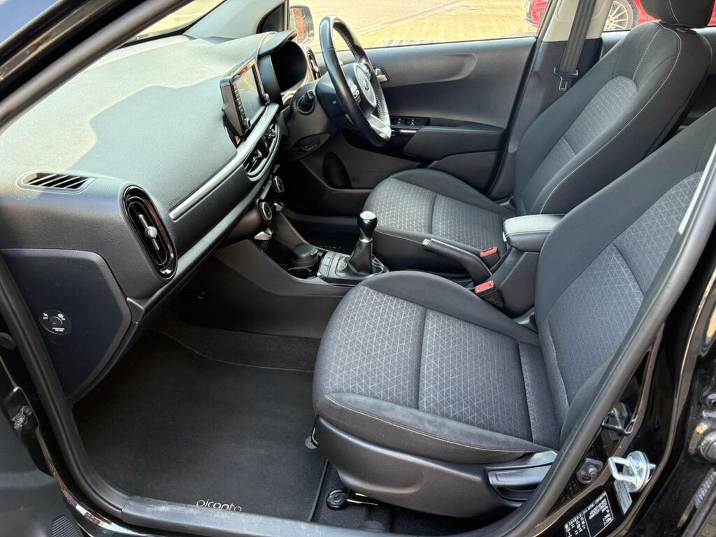 Kia Picanto 1.0 1 Euro 6 Black #16