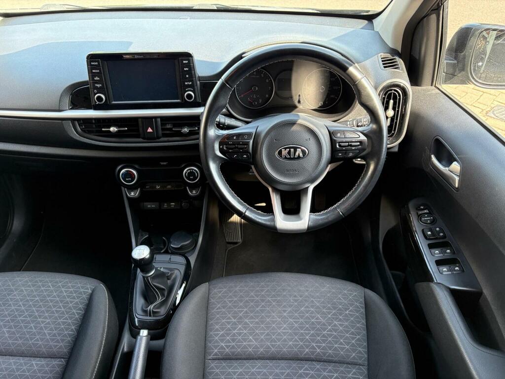 Kia Picanto 1.0 1 Euro 6 Black #12