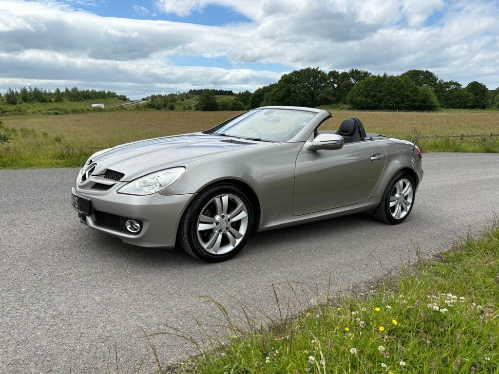 Mercedes-Benz SLK Convertible Silver #4