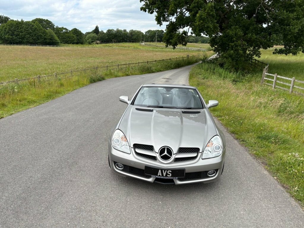 Mercedes-Benz SLK Convertible Silver #3
