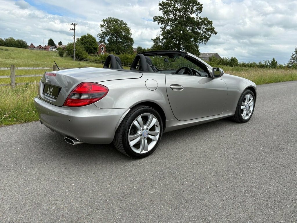 Mercedes-Benz SLK Convertible Silver #6