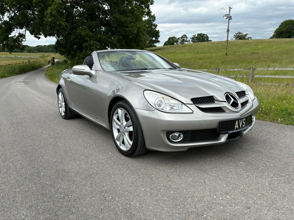 Mercedes-Benz SLK Convertible Silver #2