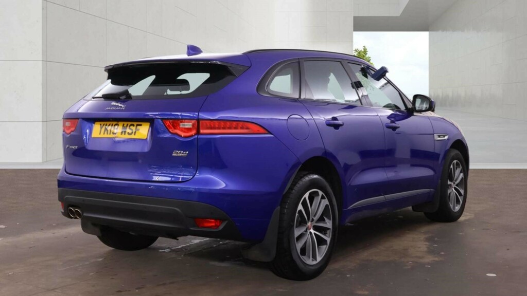 Jaguar F-Pace R-sport Blue #4