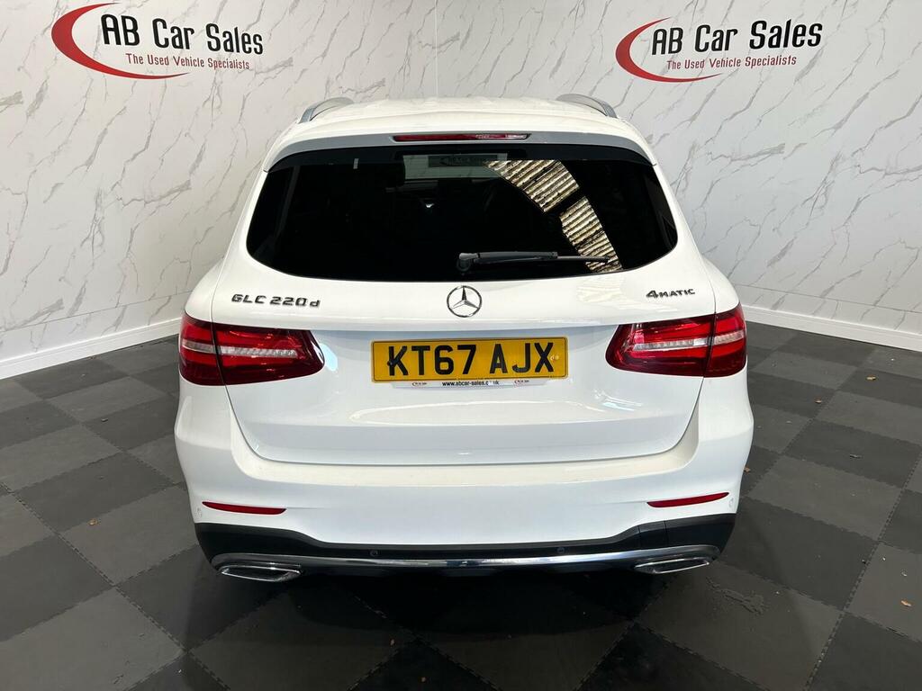 Mercedes-Benz GLC Class 2.1 Glc220d Amg Line G-tronic 4Matic Euro 6 Ss KT67AJX White #3