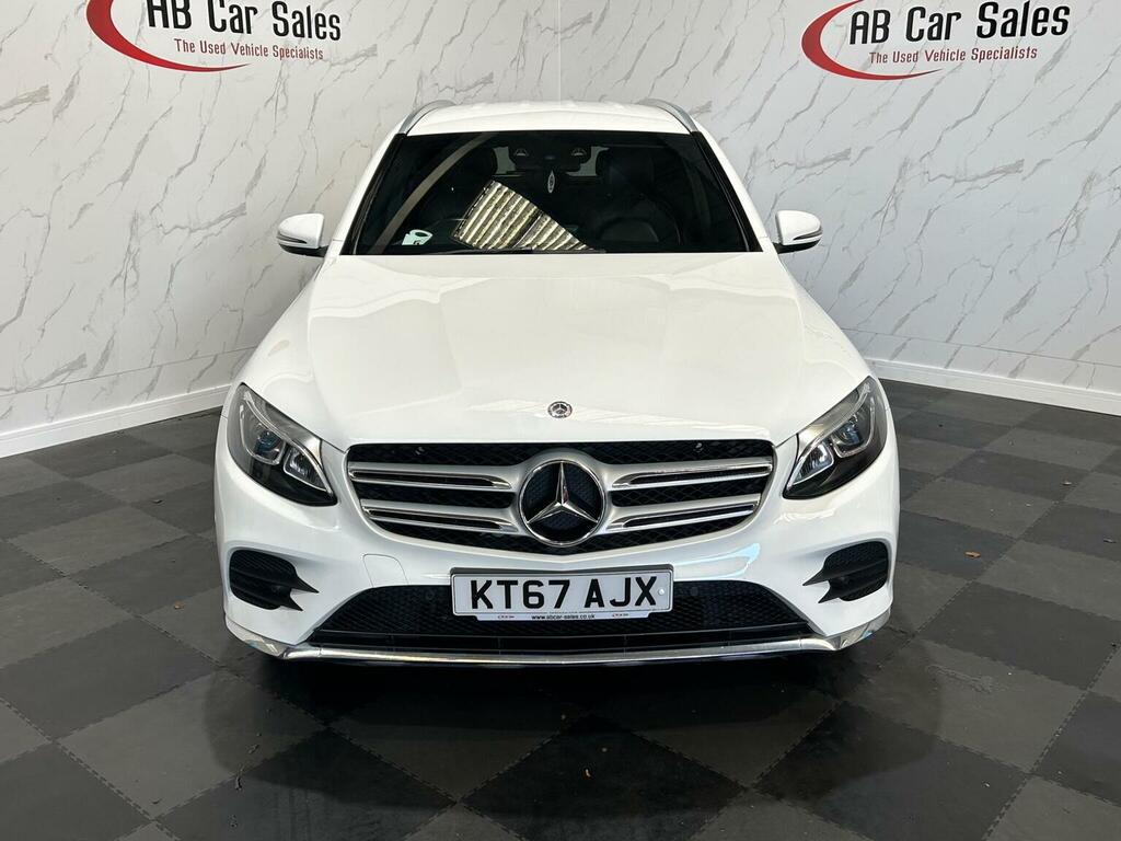 Mercedes-Benz GLC Class 2.1 Glc220d Amg Line G-tronic 4Matic Euro 6 Ss KT67AJX White #2