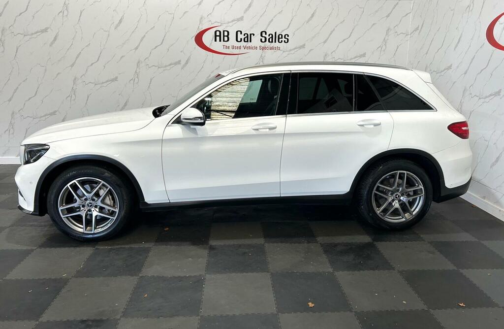 Mercedes-Benz GLC Class 2.1 Glc220d Amg Line G-tronic 4Matic Euro 6 Ss KT67AJX White #4