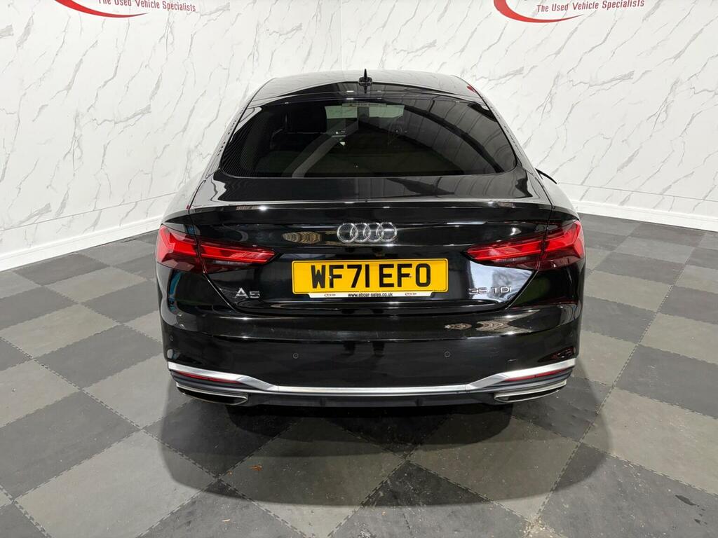 Audi A5 2.0 Tdi 35 S Line Sportback S Tronic Euro 6 Ss WF71EFO Black #3