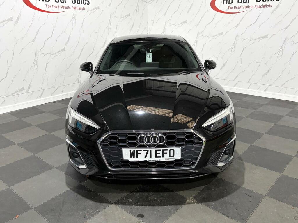 Audi A5 2.0 Tdi 35 S Line Sportback S Tronic Euro 6 Ss WF71EFO Black #2
